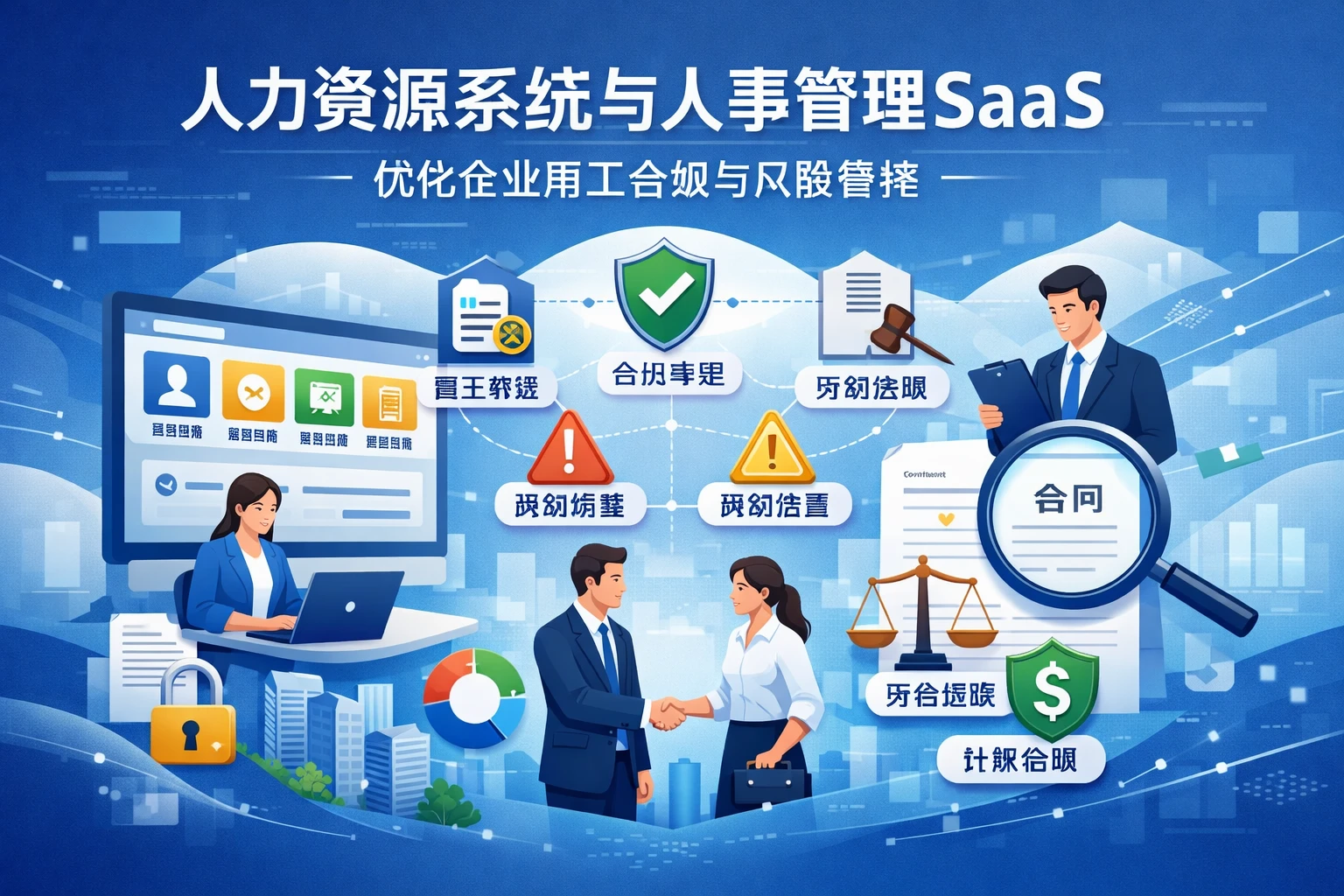 人力资源系统与人事管理SaaS：优化企业用工合规与风险管控