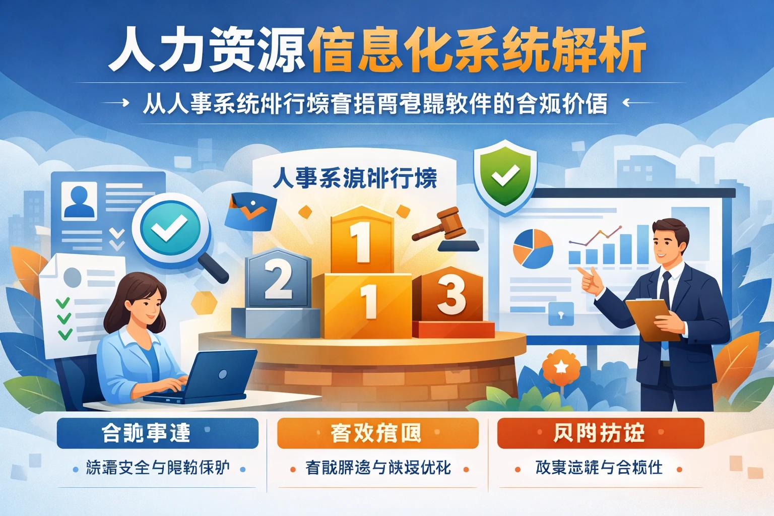 人力资源信息化系统解析：从人事系统排行榜看招聘管理软件的合规价值