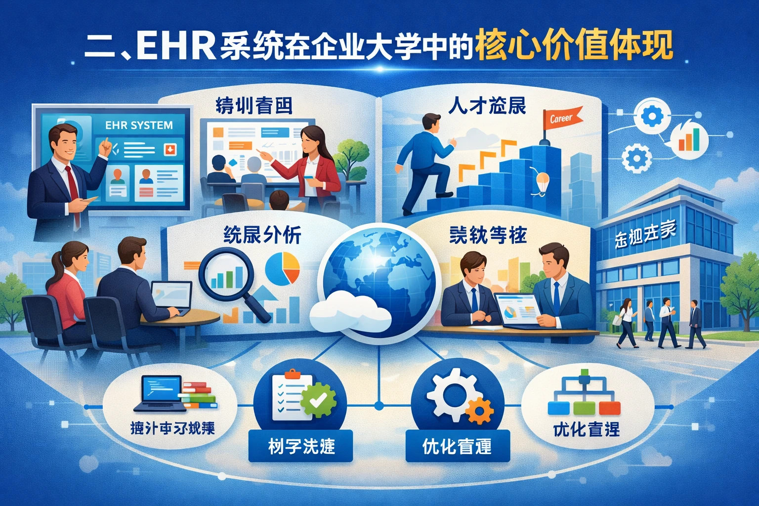 二、EHR系统在企业大学中的核心价值体现