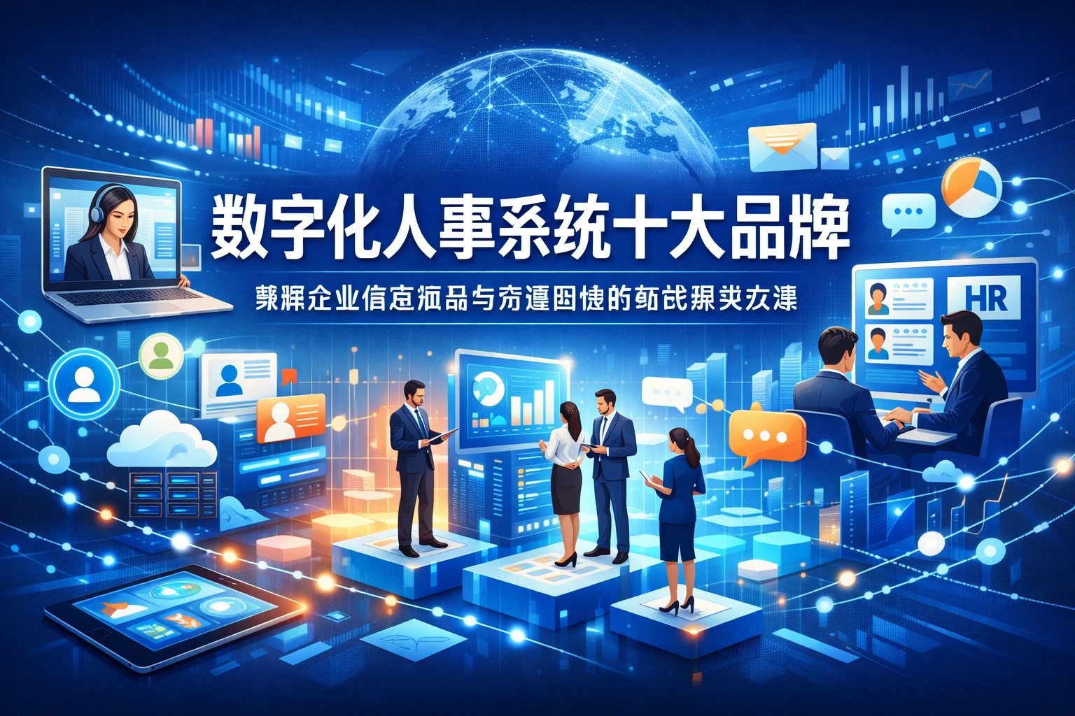 数字化人事系统十大品牌：破解企业信息孤岛与沟通困境的智能解决方案