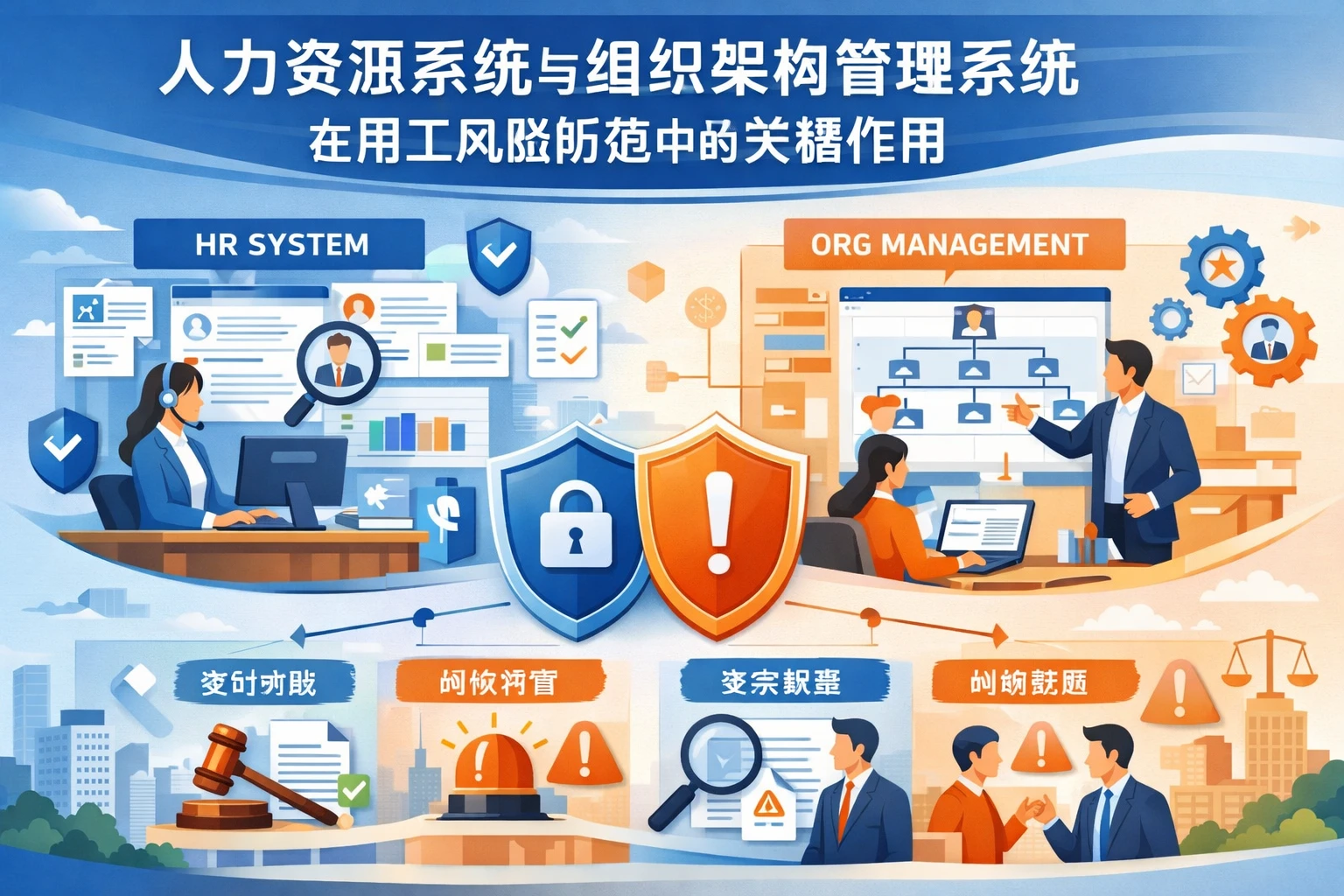 人力资源系统与组织架构管理系统在用工风险防范中的关键作用