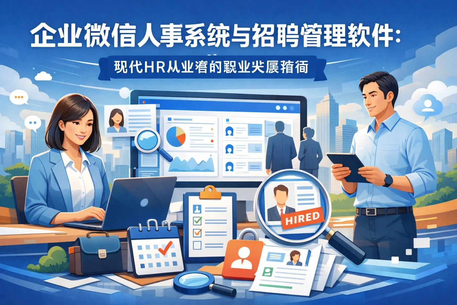 企业微信人事系统与招聘管理软件：现代HR从业者的职业发展指南