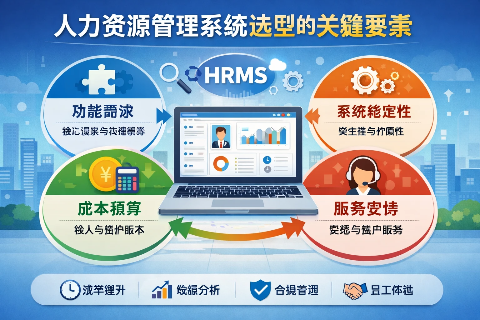 人力资源管理系统选型的关键要素
