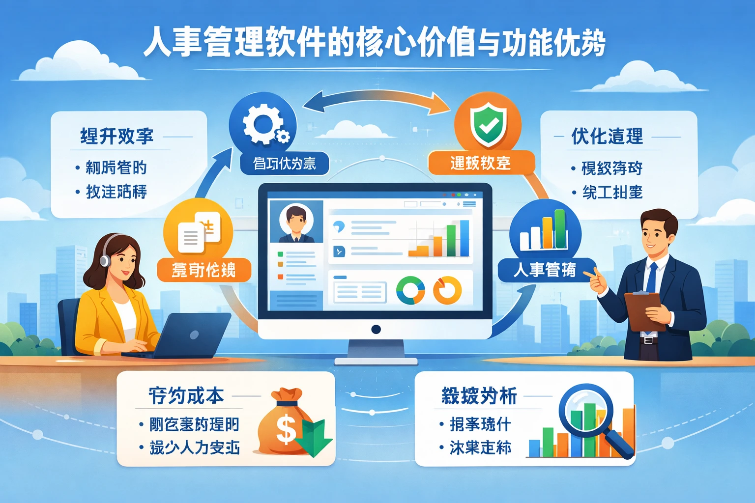 人事管理软件的核心价值与功能优势
