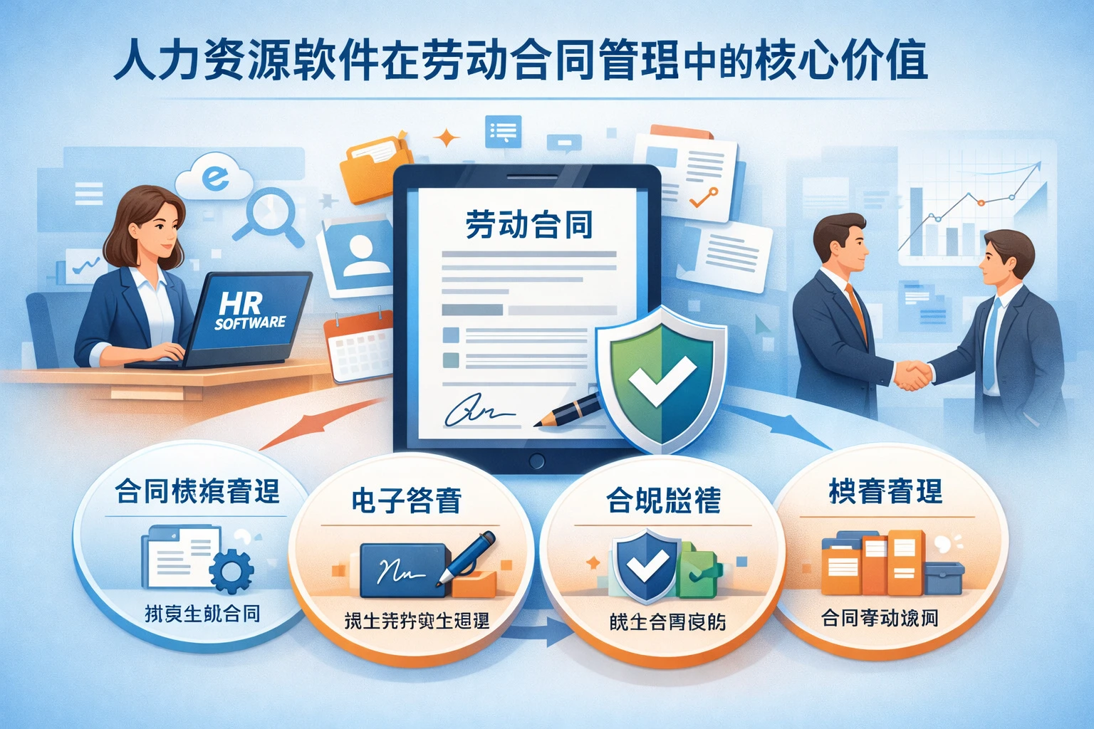 人力资源软件在劳动合同管理中的核心价值