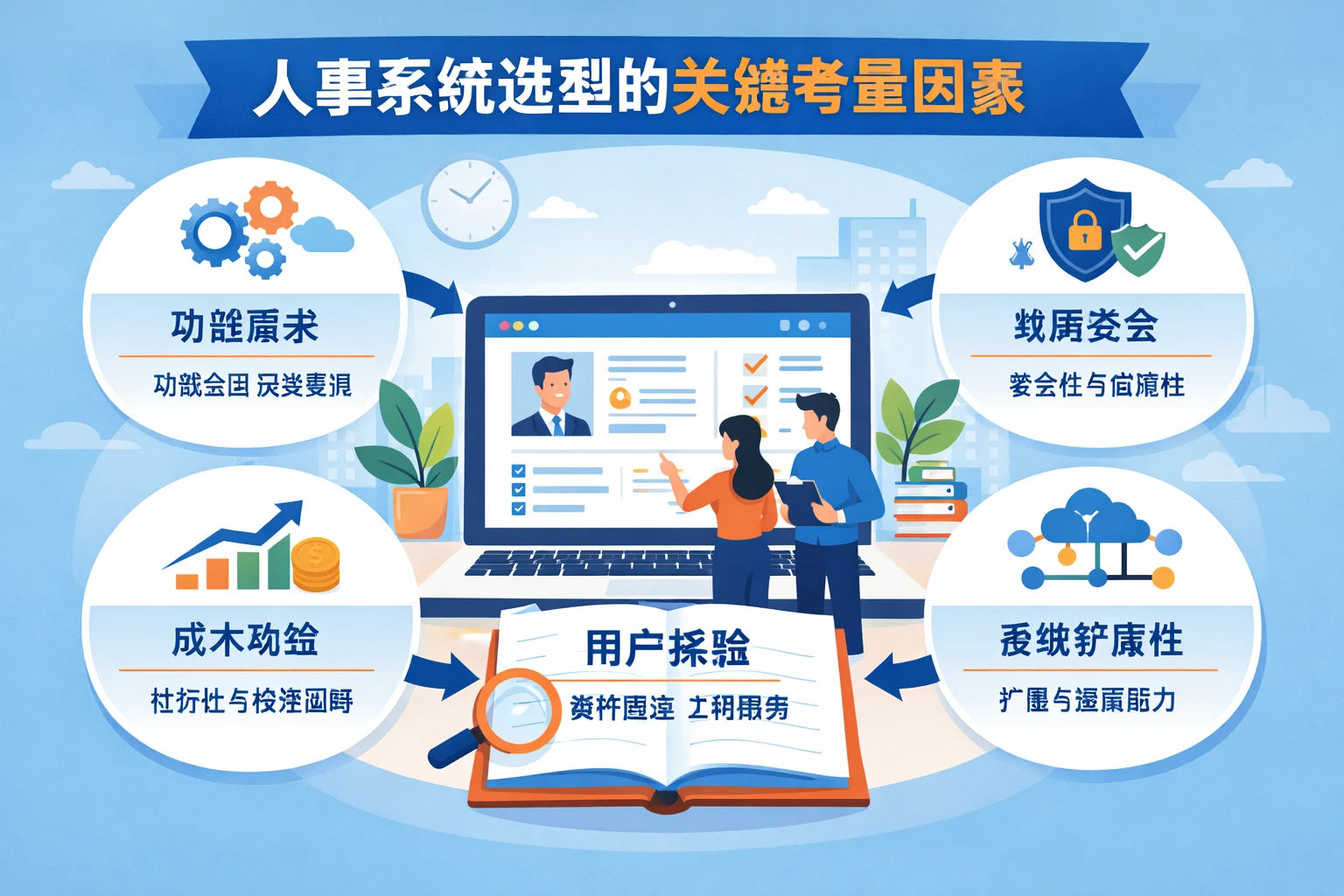 人事系统选型的关键考量因素