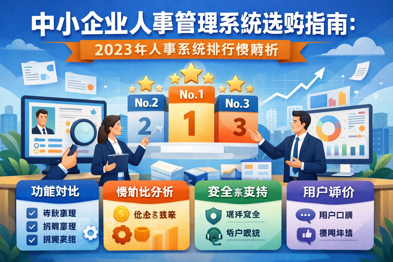 中小企业人事管理系统选购指南:2023年人事系统排行榜解析