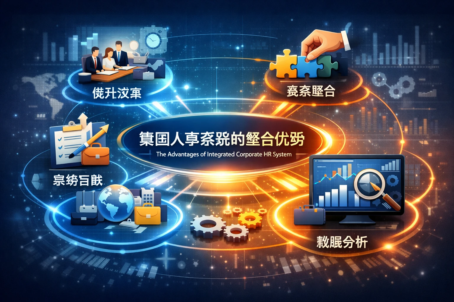 集团人事系统的整合优势