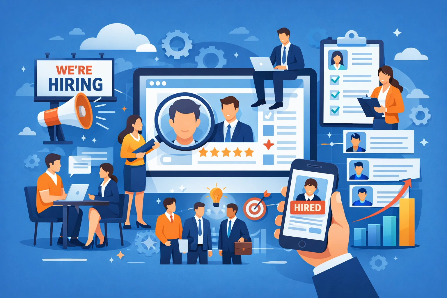 招聘与人才管理功能