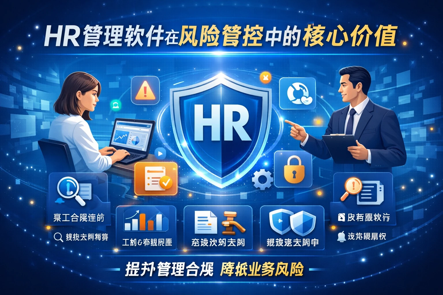 HR管理软件在风险管控中的核心价值