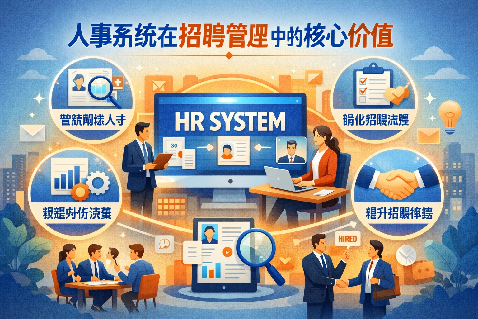 人事系统在招聘管理中的核心价值