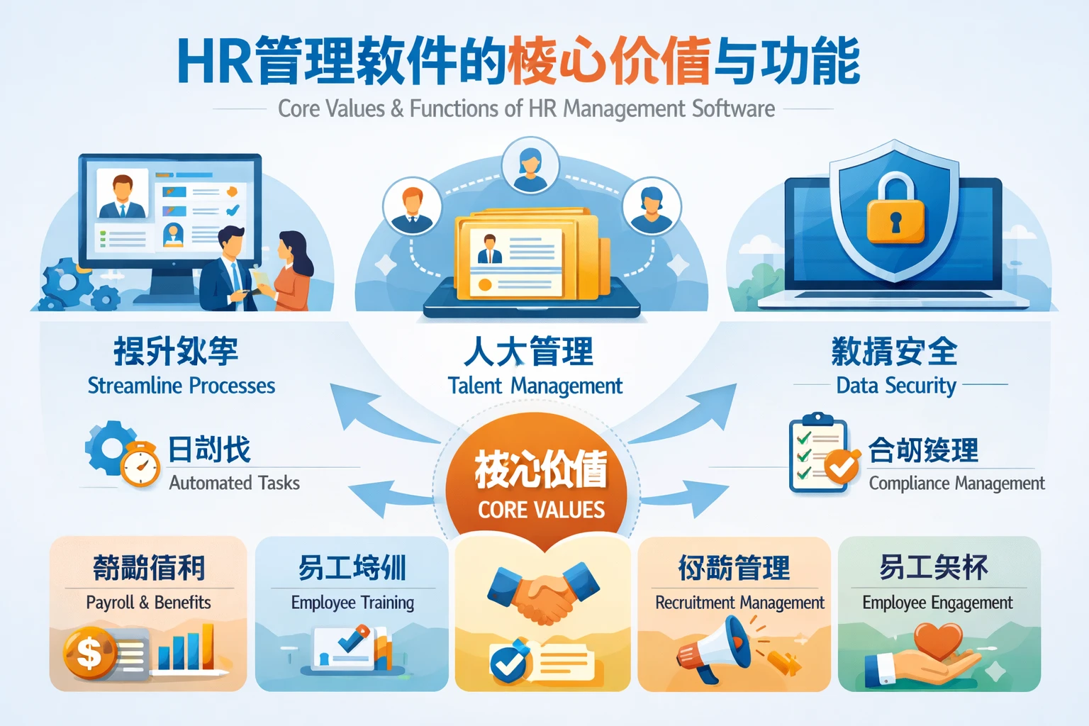 HR管理软件的核心价值与功能