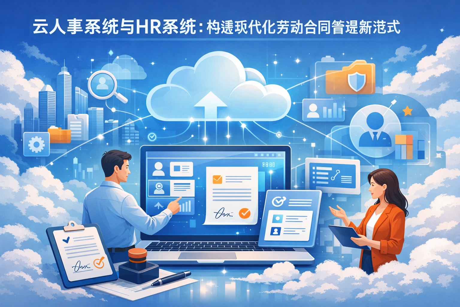 云人事系统与HR系统：构建现代化劳动合同管理新范式