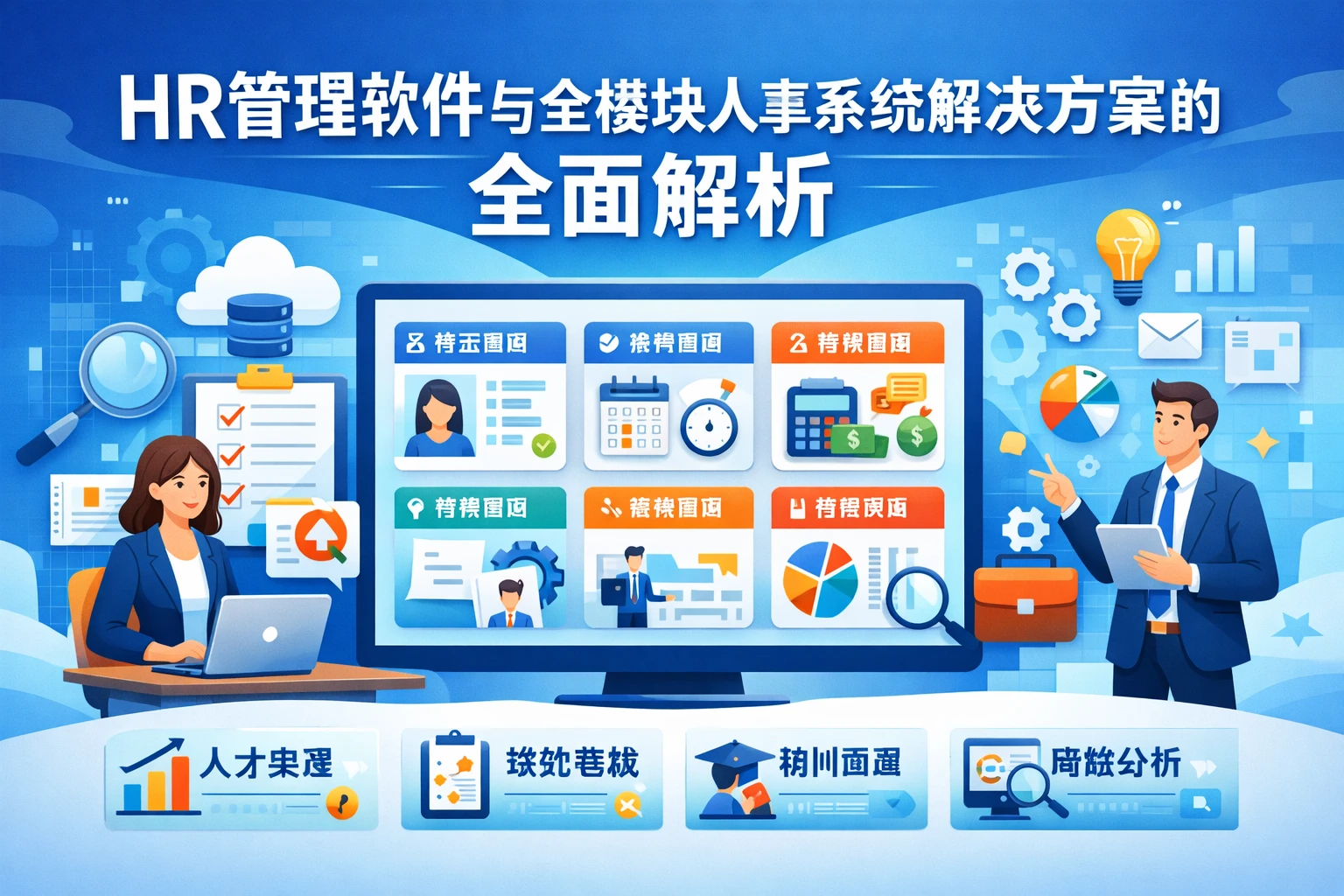HR管理软件与全模块人事系统解决方案的全面解析