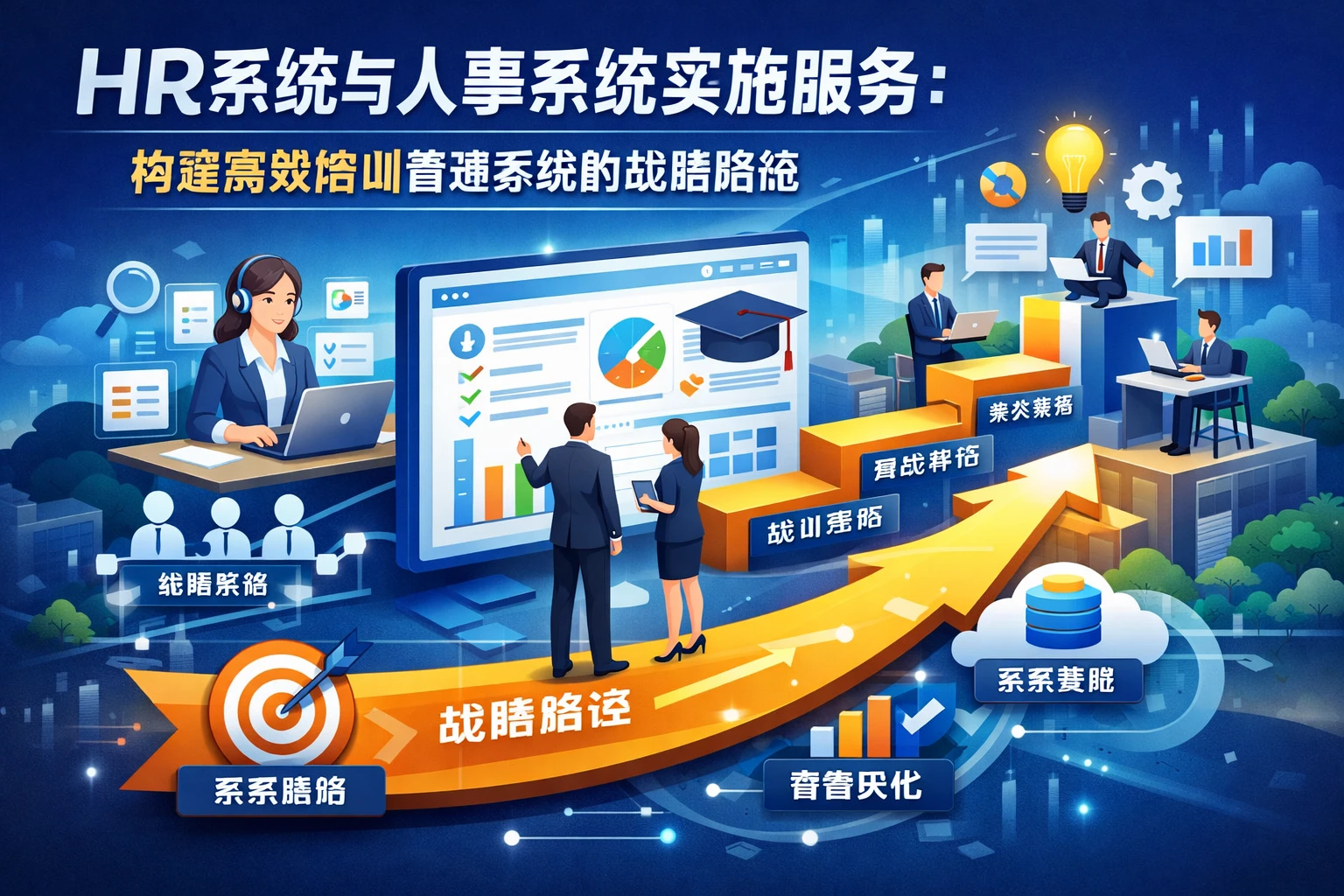 HR系统与人事系统实施服务:构建高效培训管理系统的战略路径