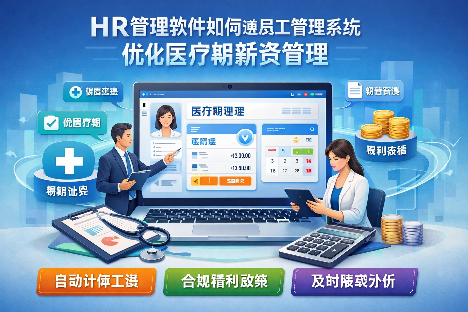 HR管理软件如何通过员工管理系统优化医疗期薪资管理