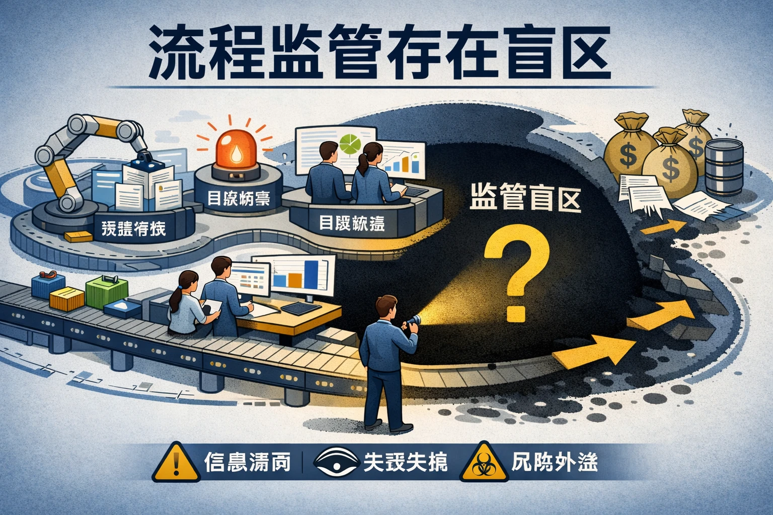 流程监管存在盲区