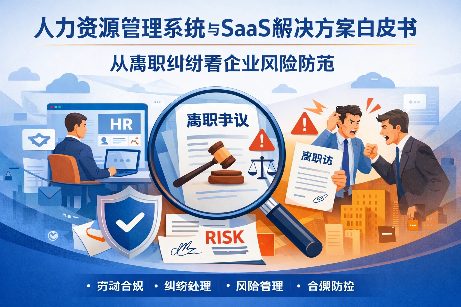 人力资源管理系统与SaaS解决方案白皮书：从离职纠纷看企业风险防范