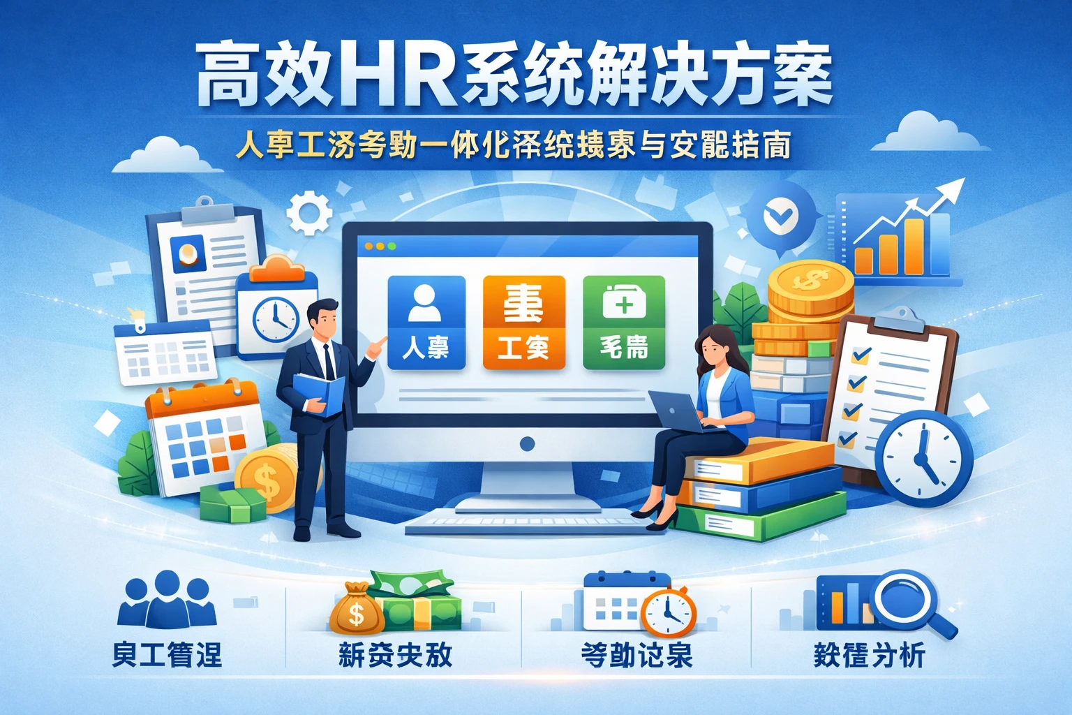 高效HR系统解决方案：人事工资考勤一体化系统推荐与实施指南