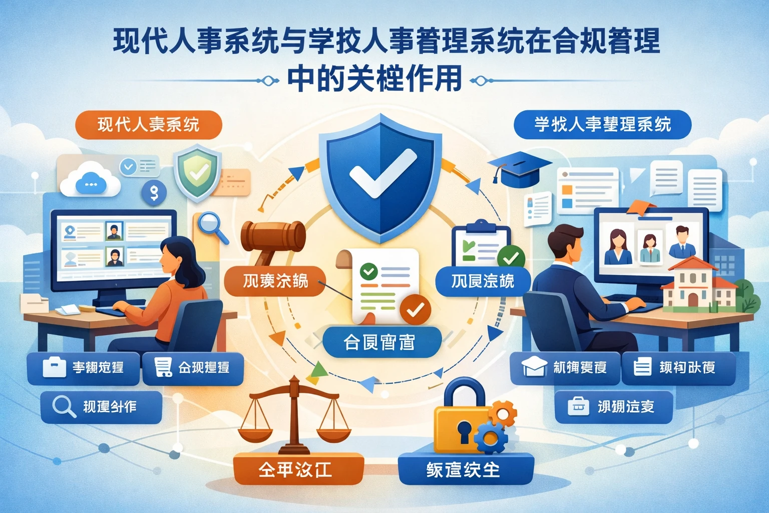 现代人事系统与学校人事管理系统在合规管理中的关键作用