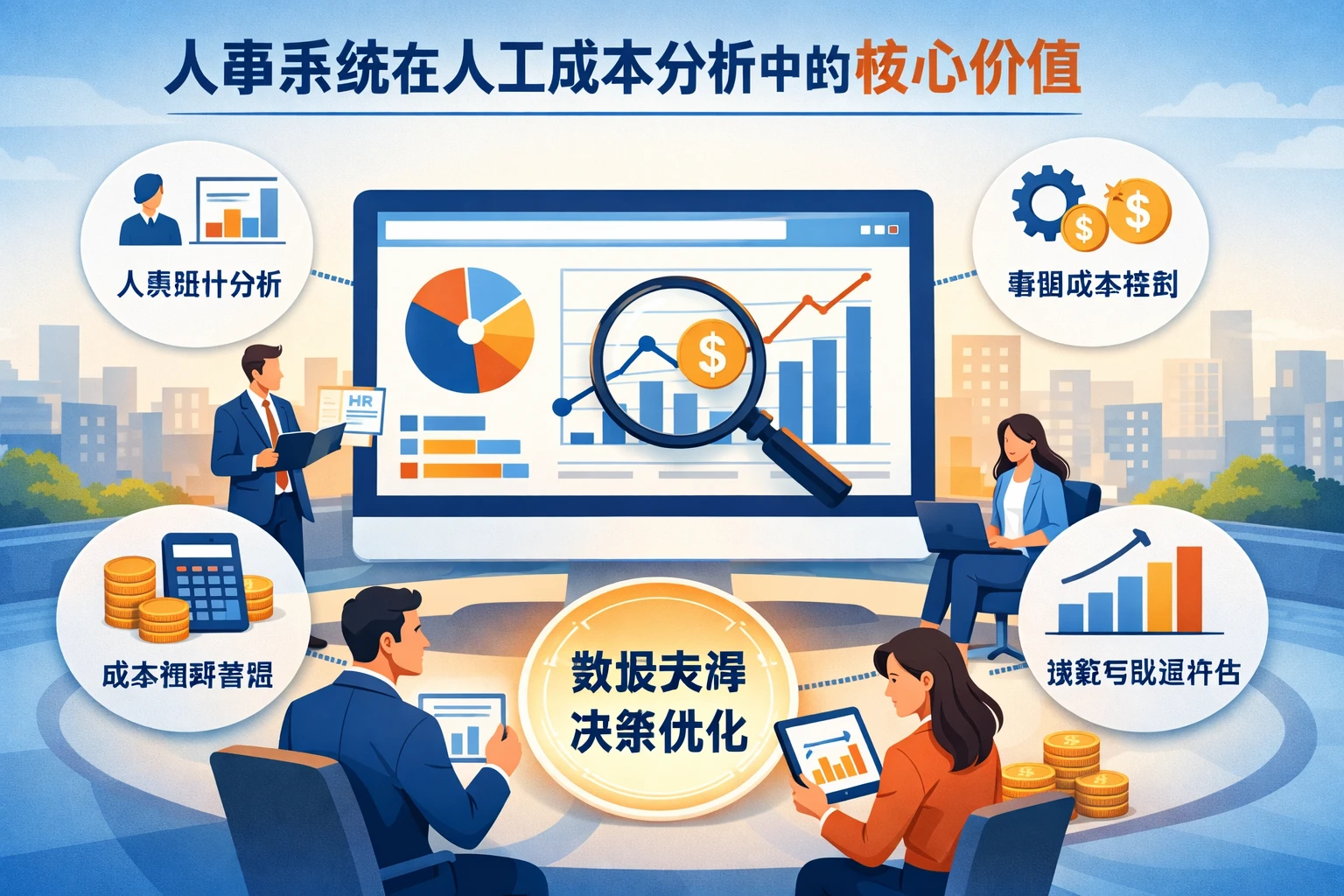 人事系统在人工成本分析中的核心价值