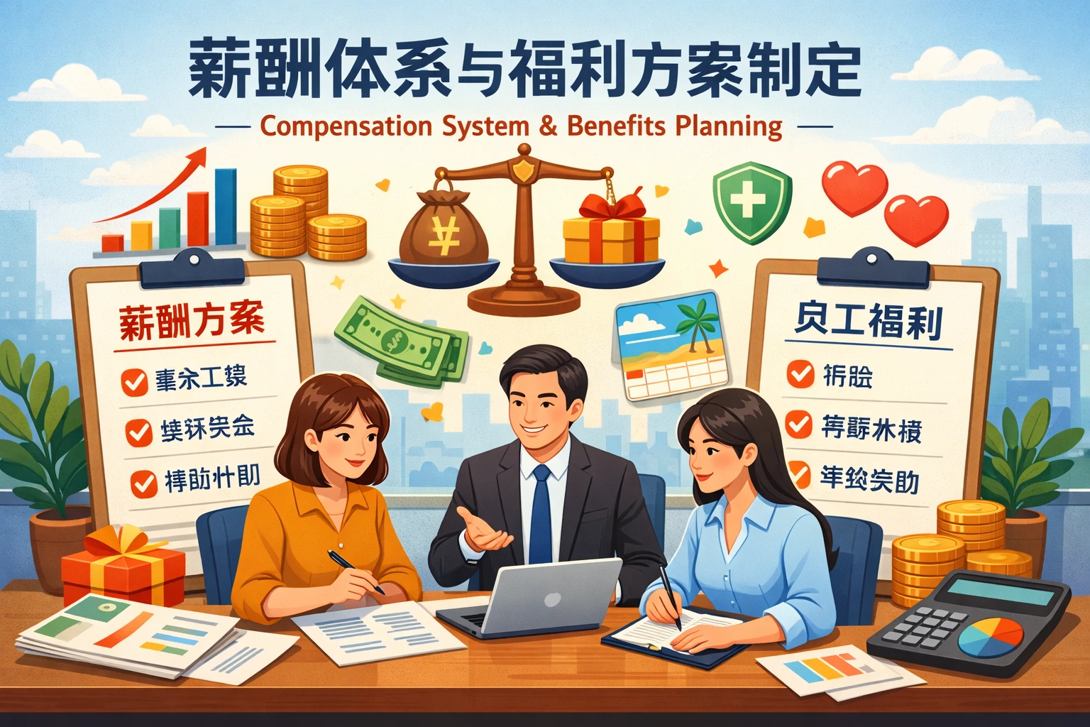 薪酬体系与福利方案制定