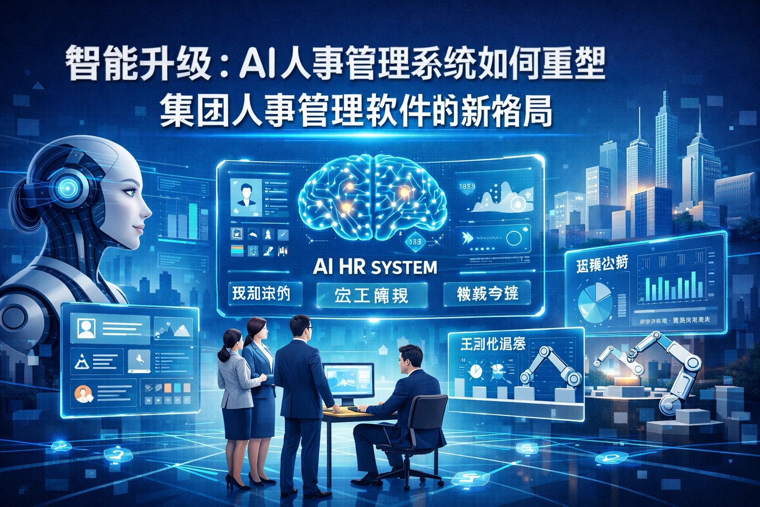 智能升级：AI人事管理系统如何重塑集团人事管理软件的新格局