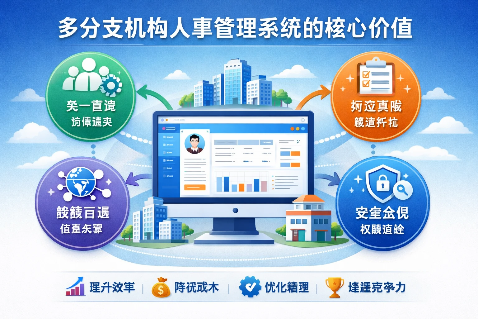 多分支机构人事管理系统的核心价值