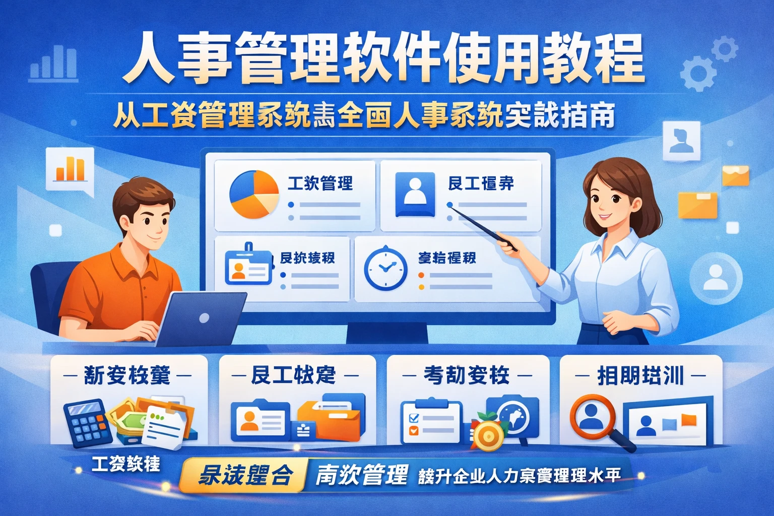 人事管理软件使用教程：从工资管理系统到全面人事系统实战指南