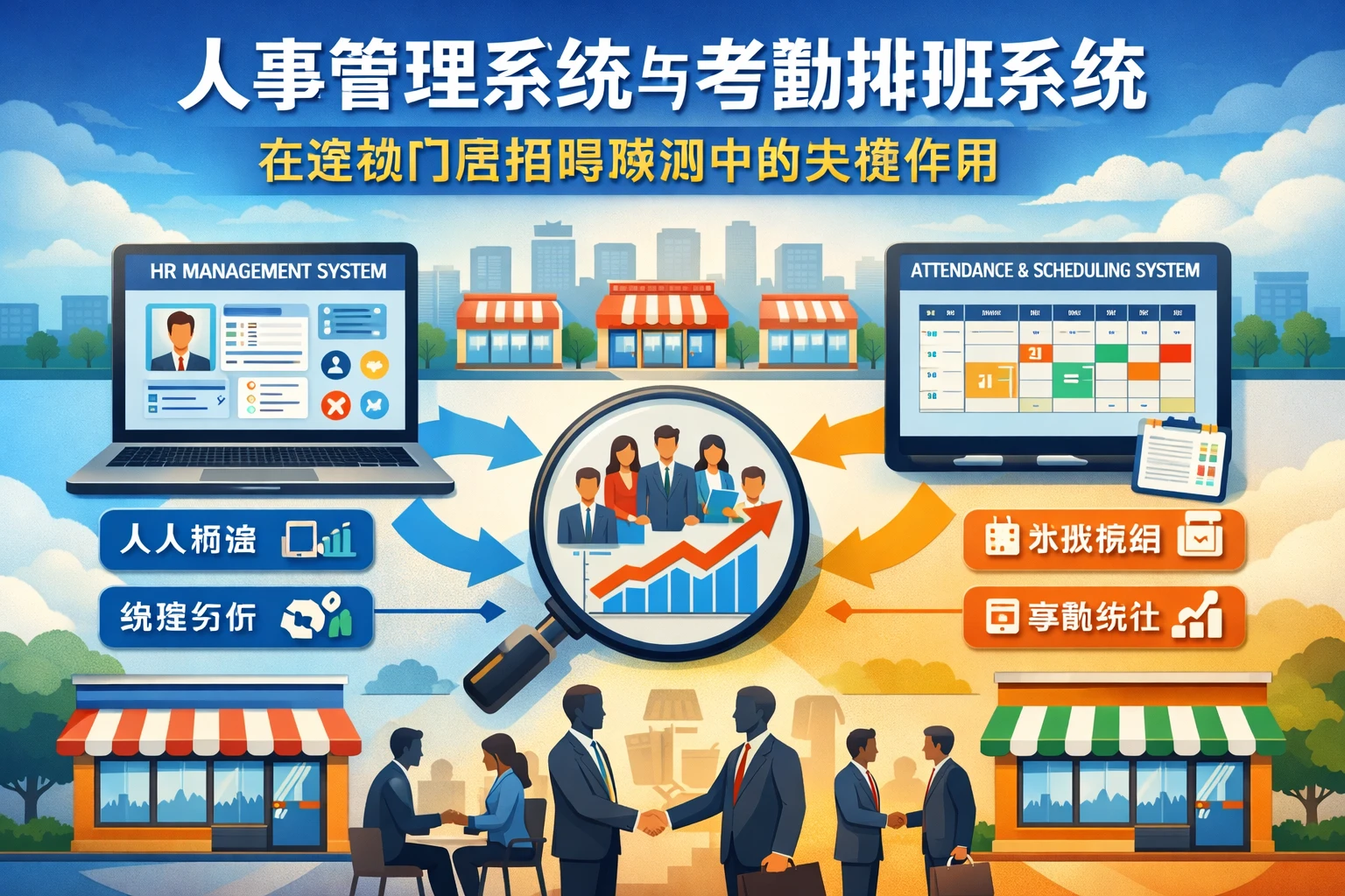 人事管理系统与考勤排班系统在连锁门店招聘预测中的关键作用