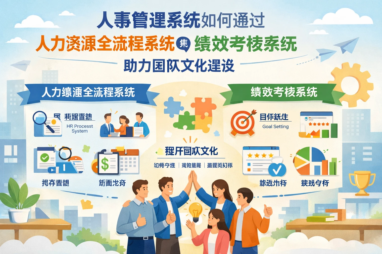 人事管理系统如何通过人力资源全流程系统与绩效考核系统助力团队文化建设