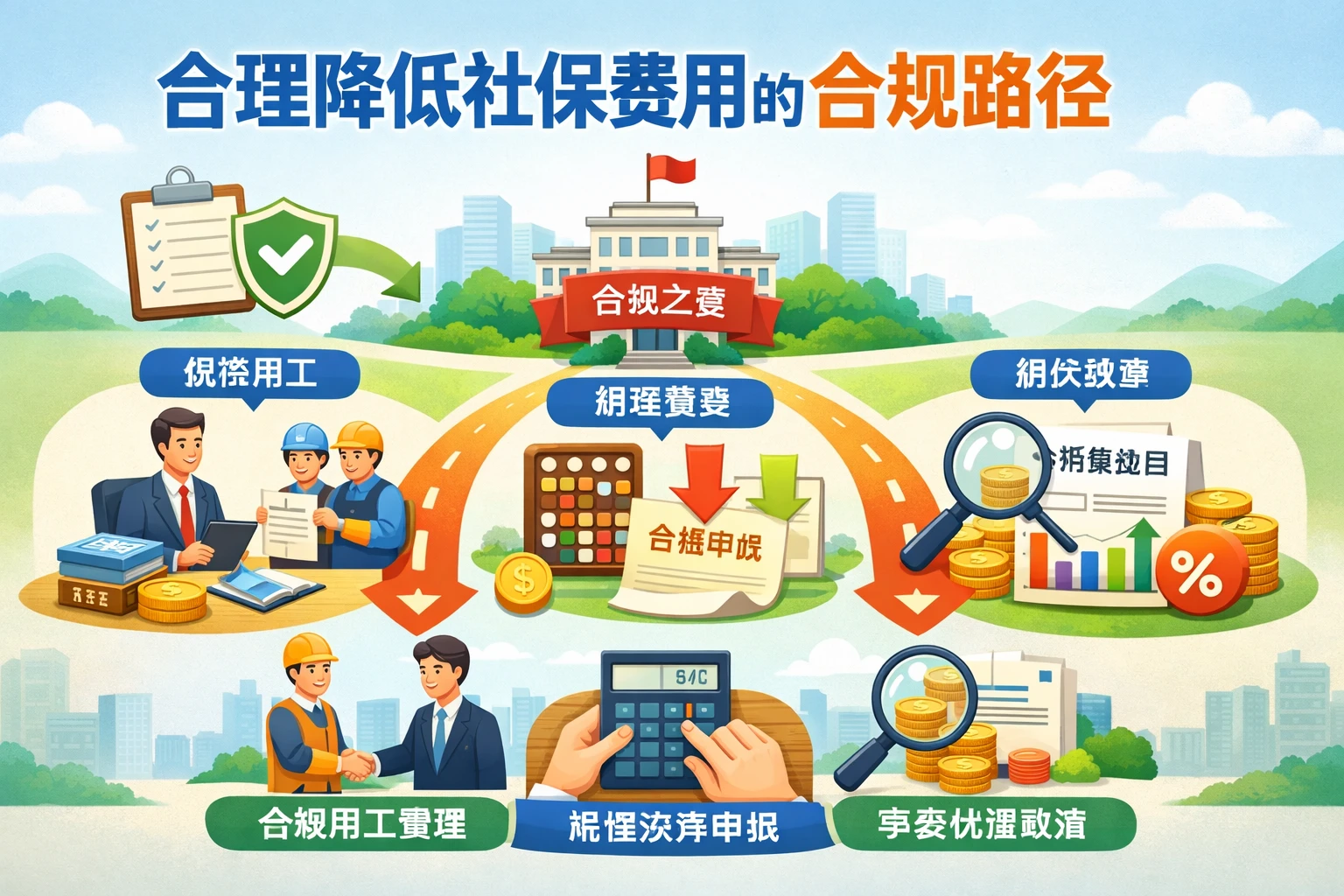 合理降低社保费用的合规路径