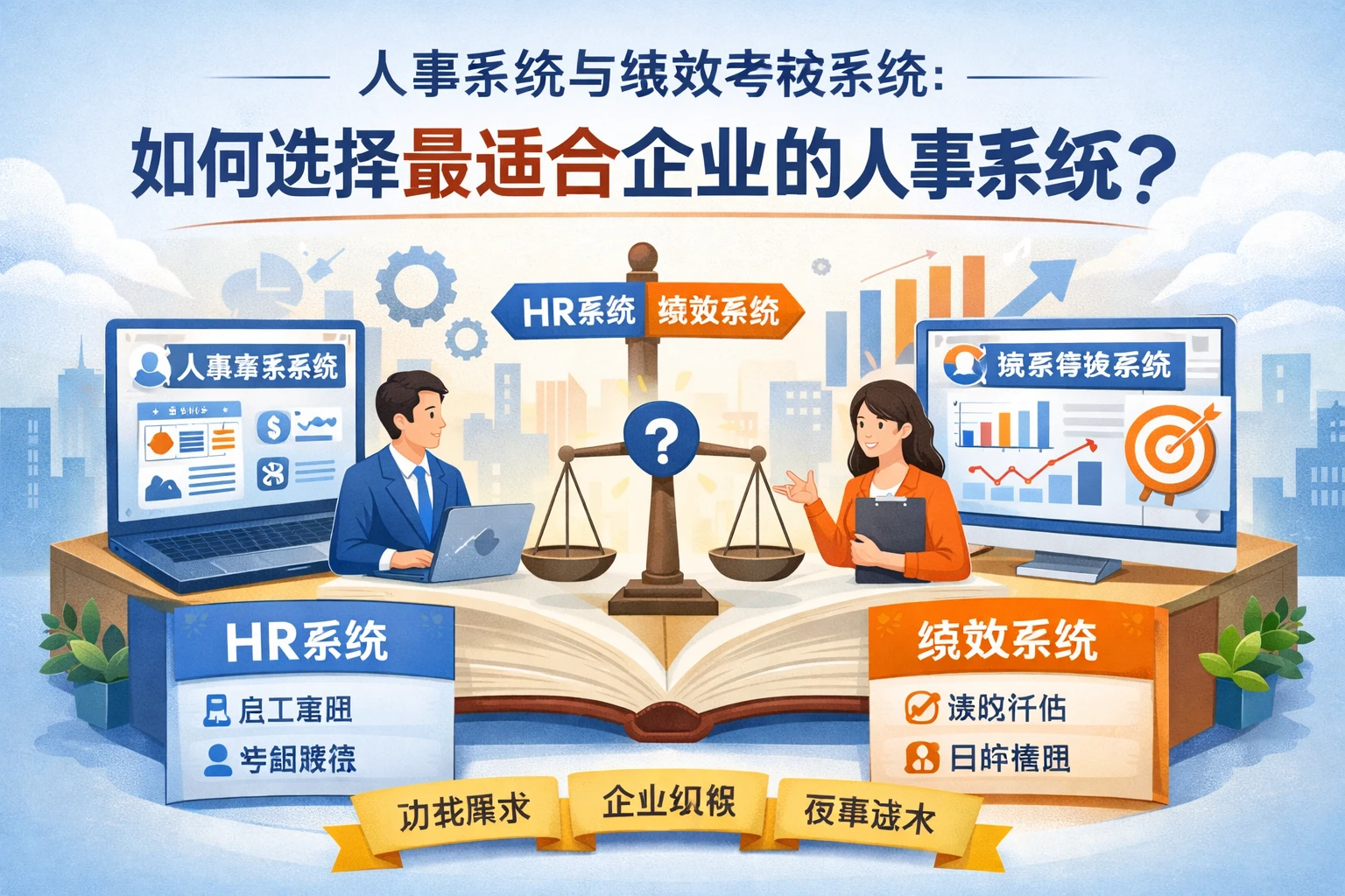 人事系统与绩效考核系统：如何选择最适合企业的人事系统