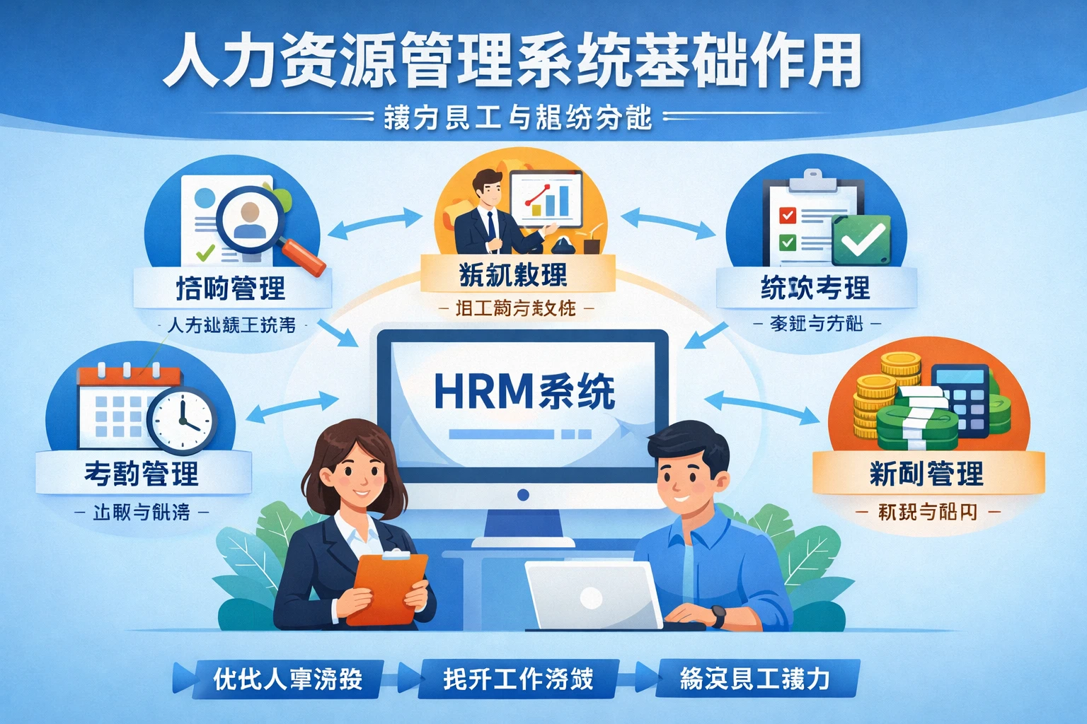人力资源管理系统的基础作用