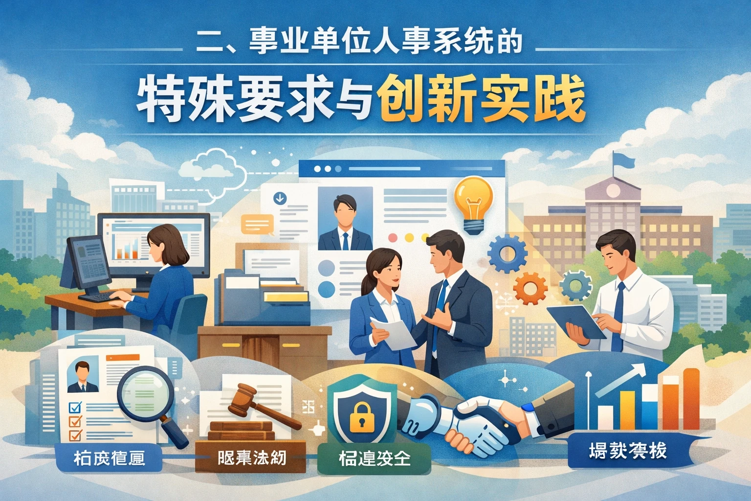 二、事业单位人事系统的特殊要求与创新实践