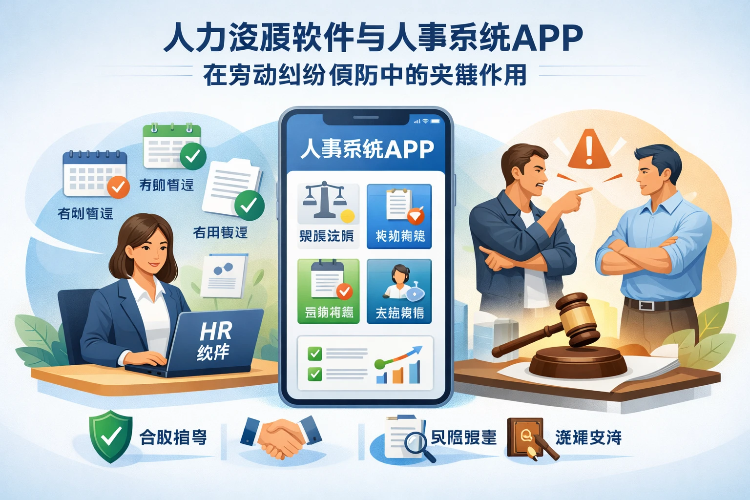 人力资源软件与人事系统APP在劳动纠纷预防中的关键作用