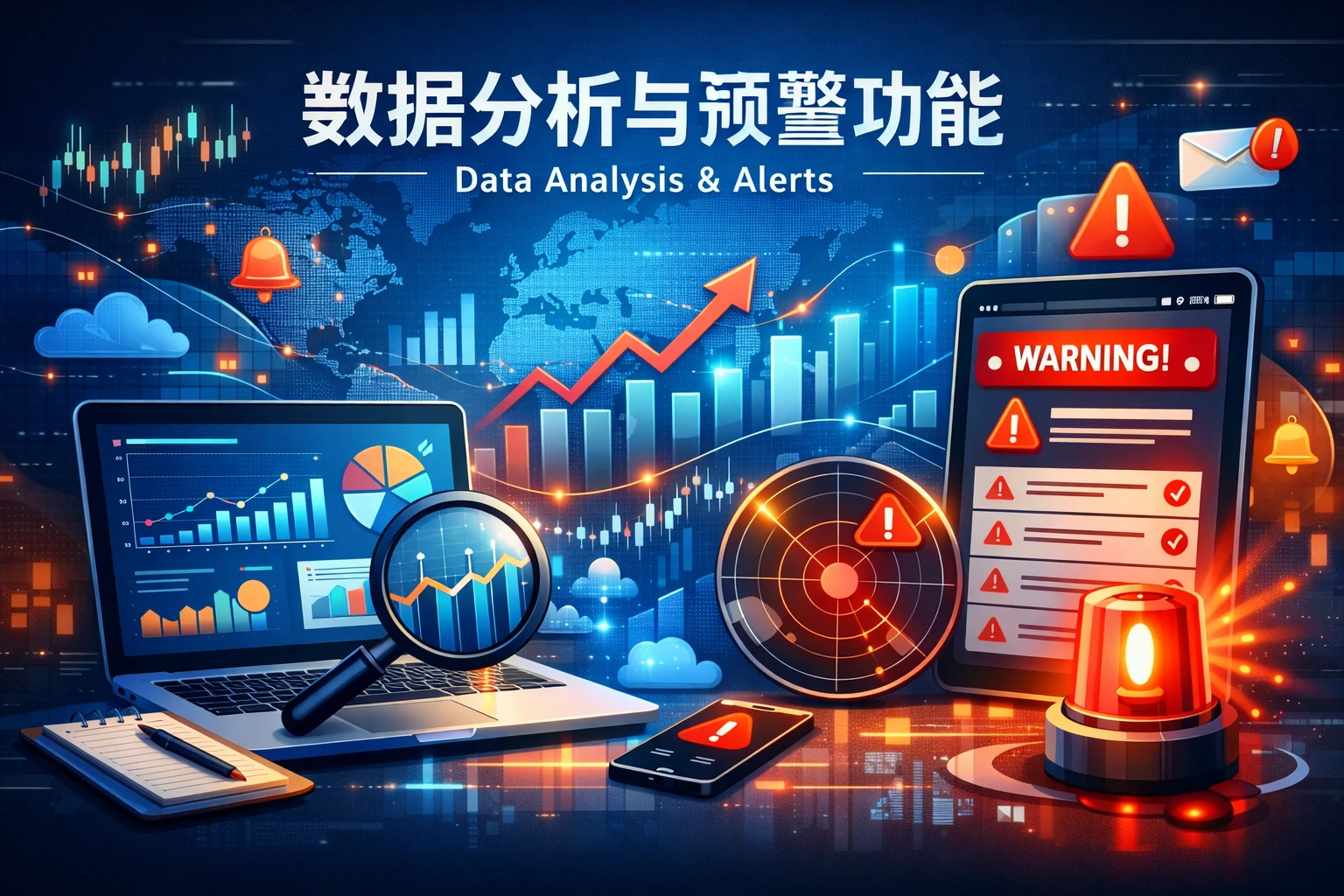 数据分析与预警功能