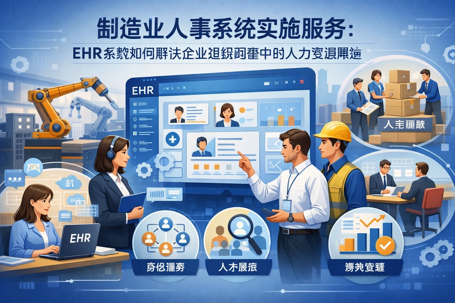 制造业人事系统实施服务:EHR系统如何解决企业组织调整中的人力资源难题