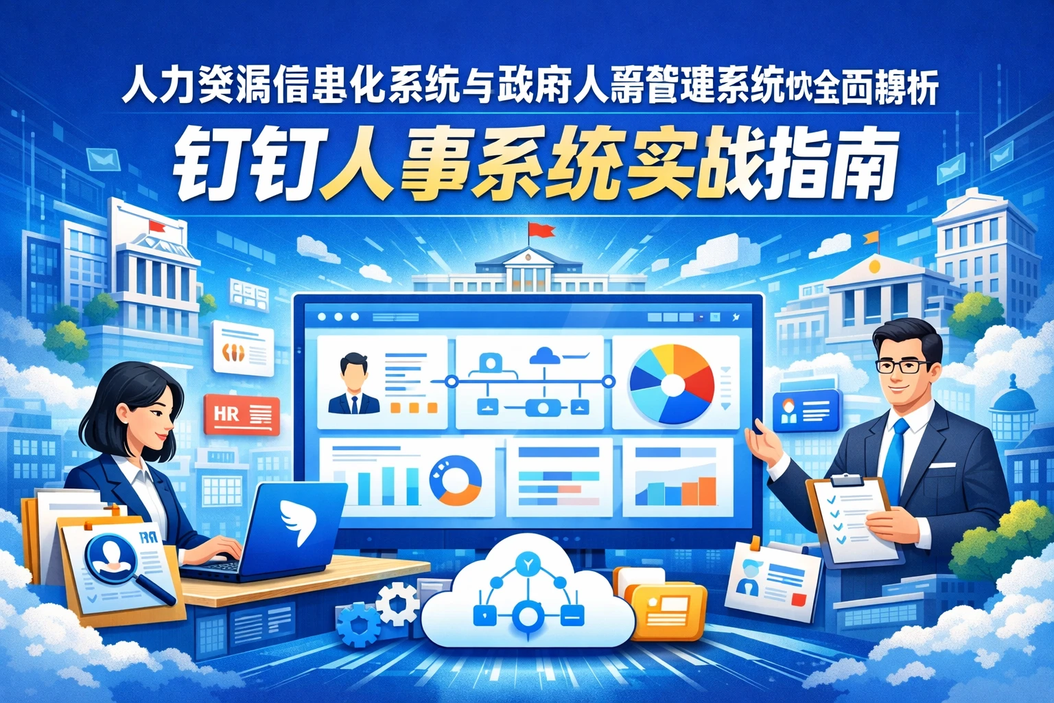 人力资源信息化系统与政府人事管理系统的全面解析：钉钉人事系统实战指南