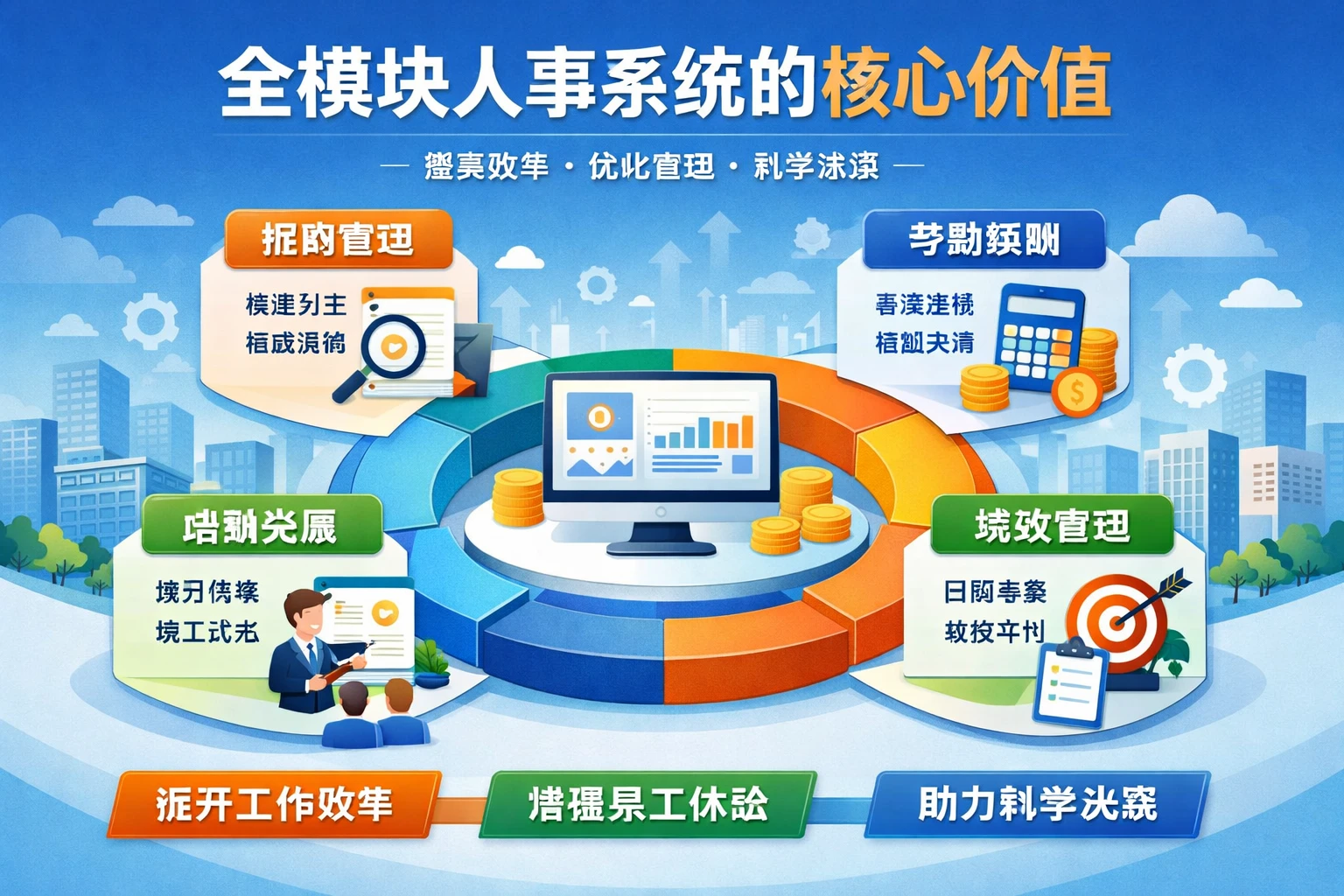 全模块人事系统的核心价值
