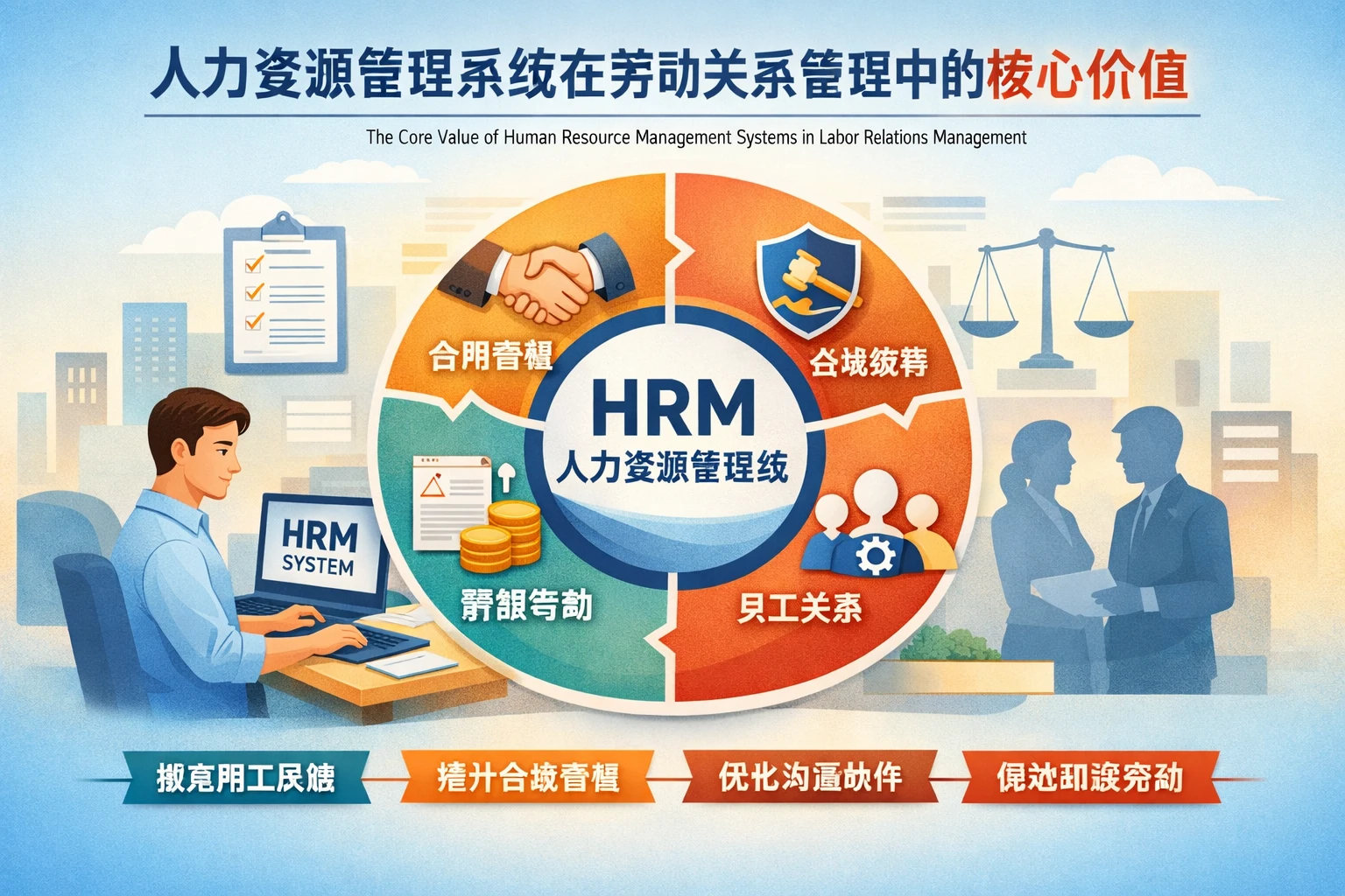 人力资源管理系统在劳动关系管理中的核心价值