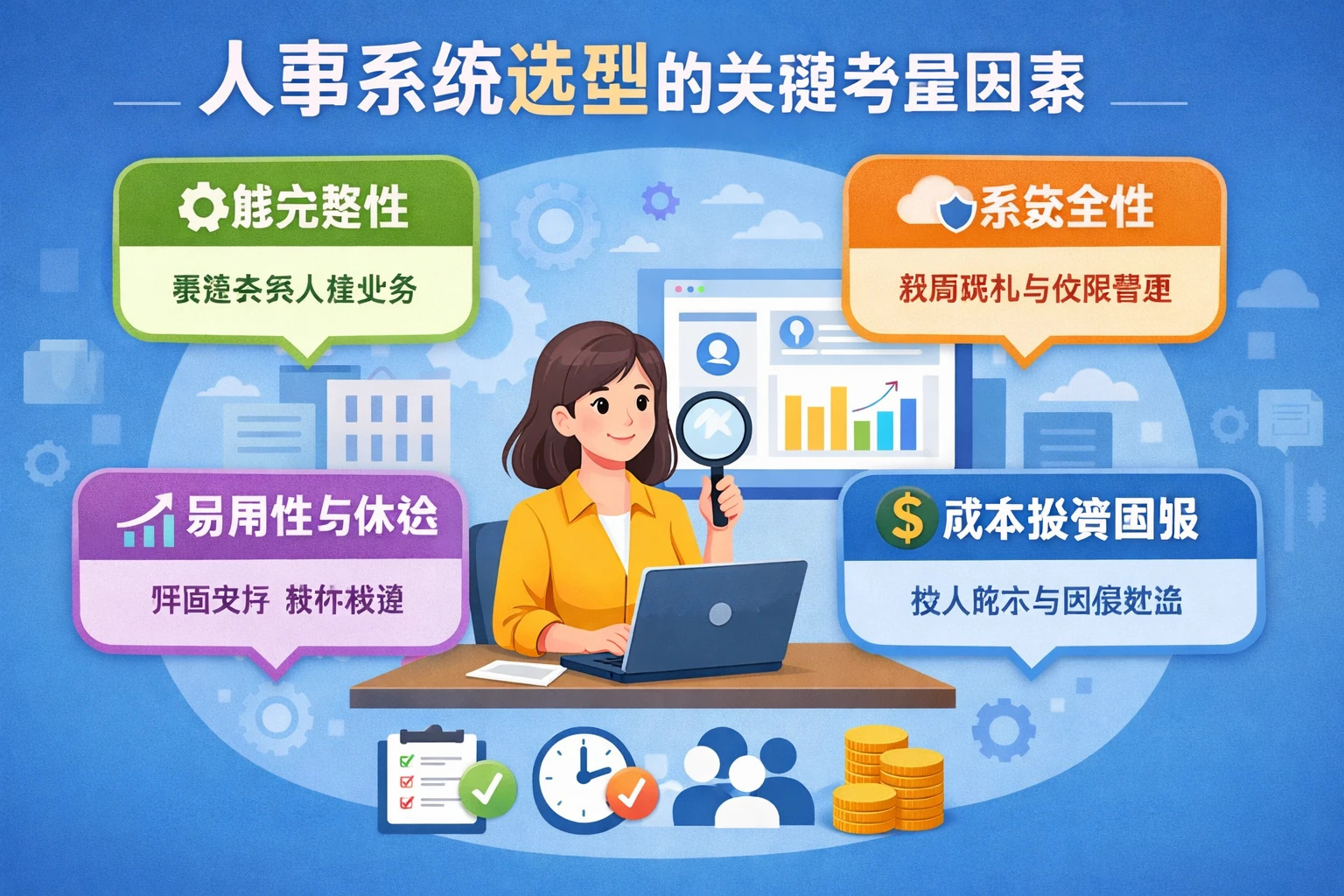 人事系统选型的关键考量因素