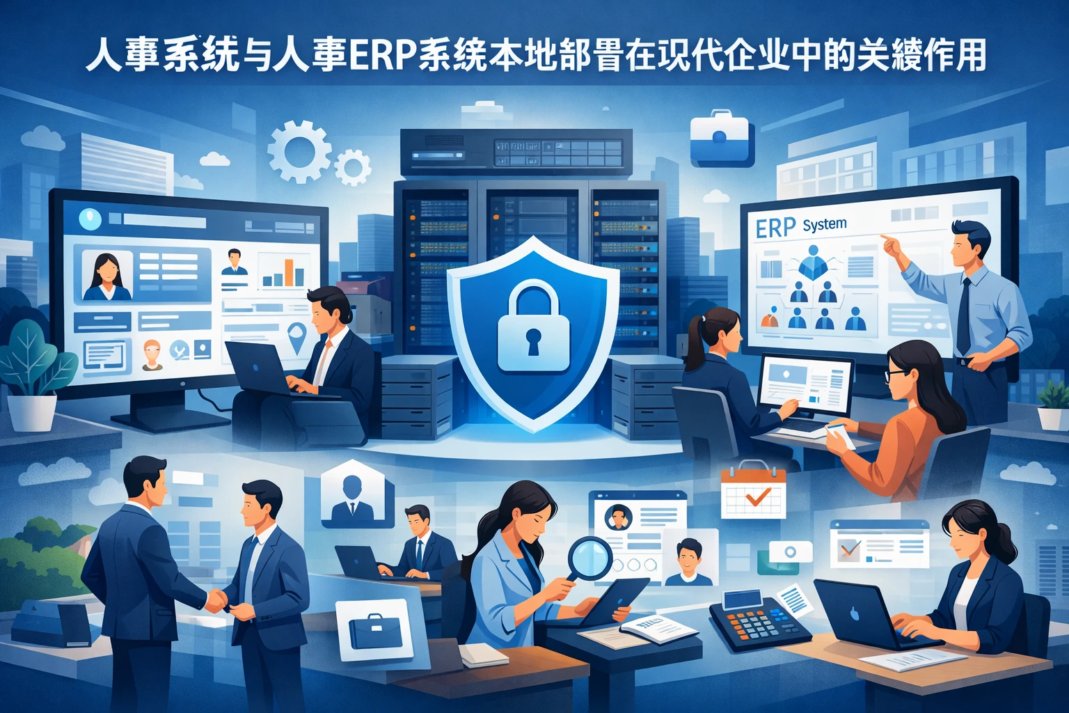 人事系统与人事ERP系统本地部署在现代企业中的关键作用