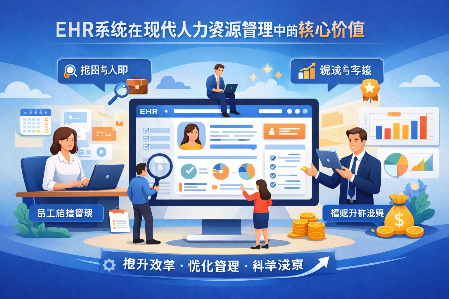 ehr系统在现代人力资源管理中的核心价值