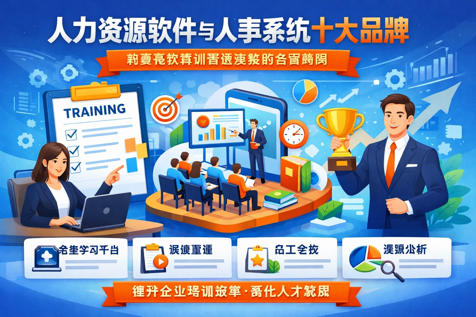 人力资源软件与人事系统十大品牌：构建高效培训管理系统的全面指南