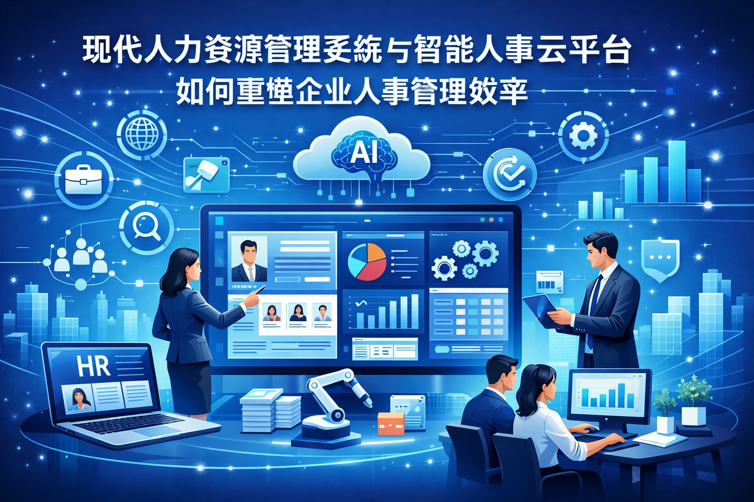 现代人力资源管理系统与智能人事云平台如何重塑企业人事管理效率