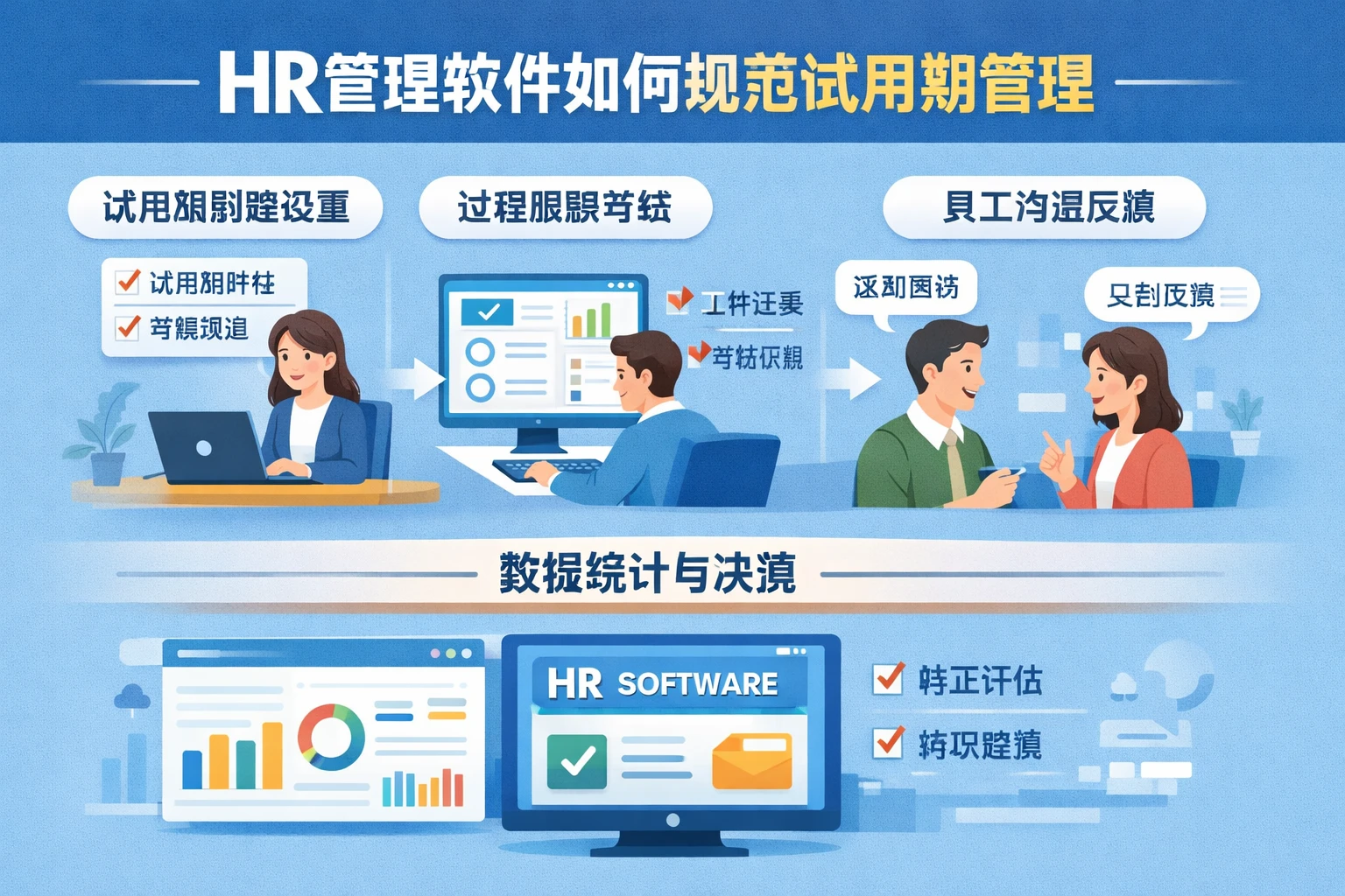 HR管理软件如何规范试用期管理