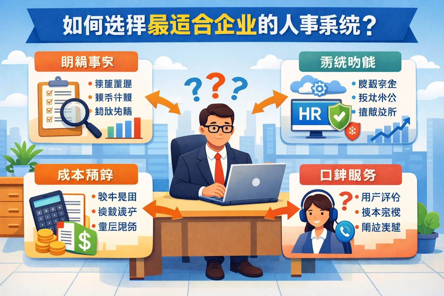 如何选择最适合企业的人事系统