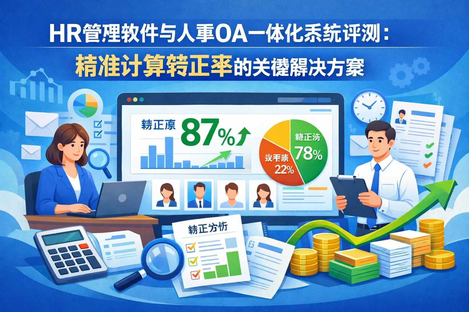 HR管理软件与人事OA一体化系统评测：精准计算转正率的关键解决方案
