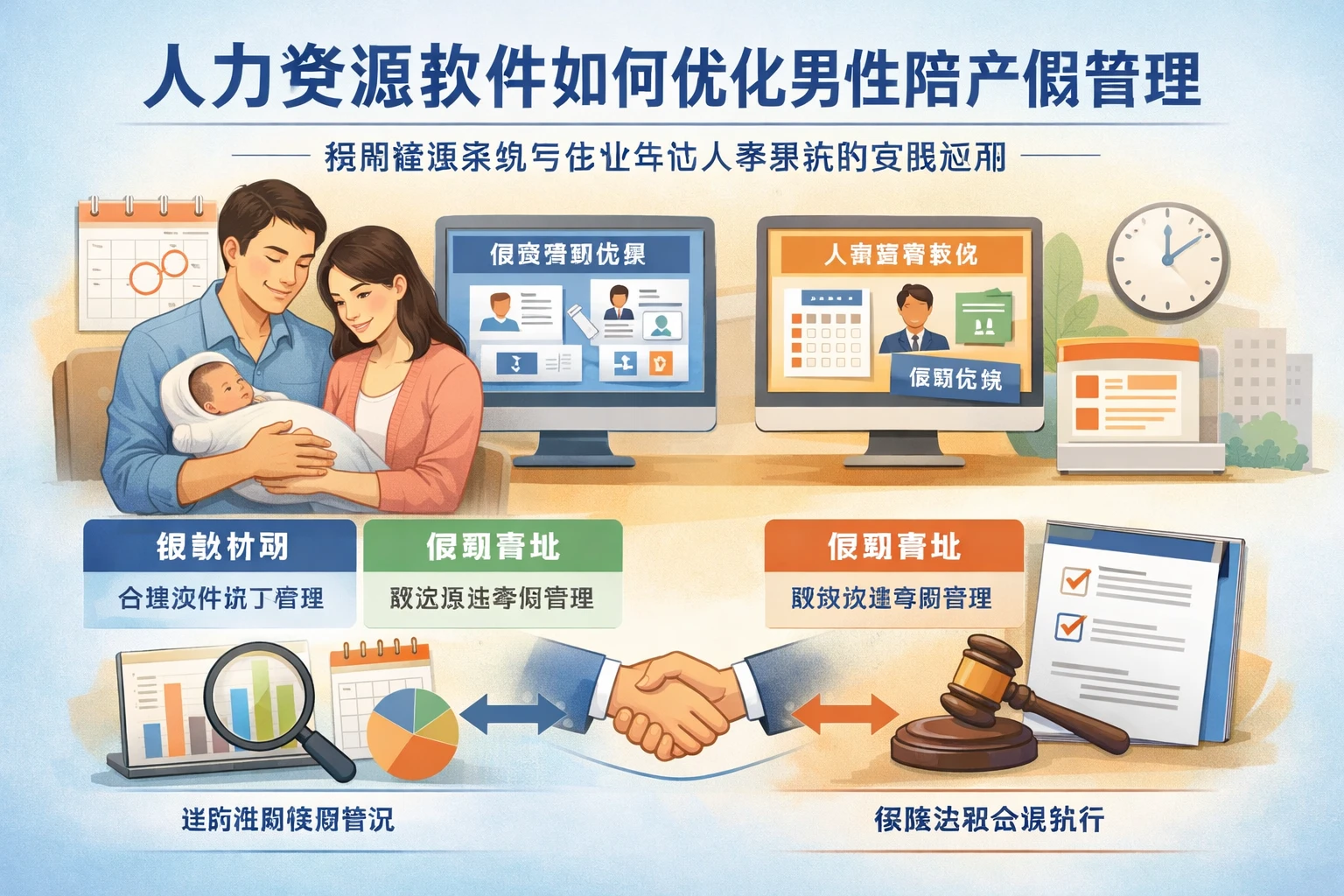人力资源软件如何优化男性陪产假管理——招聘管理系统与事业单位人事系统的实践应用